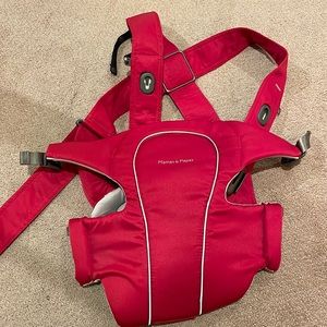 Mamas & Papas red baby carrier